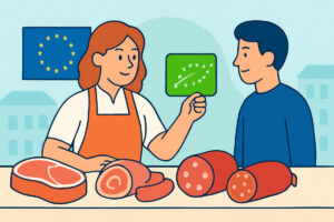 EU-luomumerkki lihatuotteissa Suomessa – Lehtimerkki
